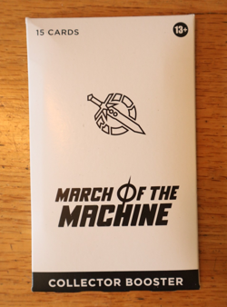 2023 Magic the Gathering March of the Machine 15 Card Collector Booster Pack - Image 1