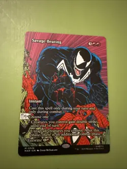 Savage Beating (Borderless) Marvel Universe Eternal-Legal Regular - Image 1