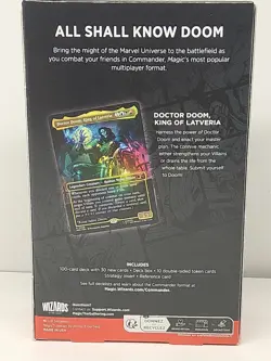 Doom Prevails Commander Deck, Magic the Gathering: Marvel Super heroes NEW - Image 4