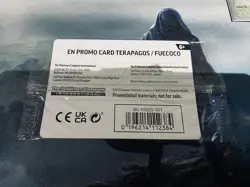 Pokemon Terapagos & Fuecoco Horizons Sealed Promo Card - Image 2