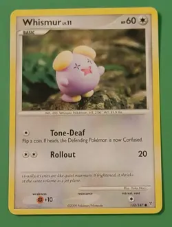 Whismur 132/147 Supreme Victors Common Pokemon TCG Yuka Morii - Image 1