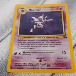 Wizards of the Coast Haunter 6/62 Fossil Unlimited Holo Rare 50 HP EN 1999 - Image 3