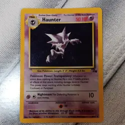 Wizards of the Coast Haunter 6/62 Fossil Unlimited Holo Rare 50 HP EN 1999 - Image 4