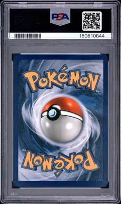 1999 POKEMON BASE SET UNLIMITED #7 HITMONCHAN-HOLO PSA 8 - Image 2