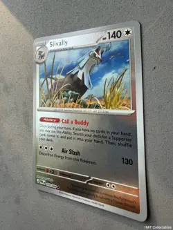 Pokemon TCG * Silvally 070/084 Rare Reverse Holo * ME Pitch Black NM - Image 2