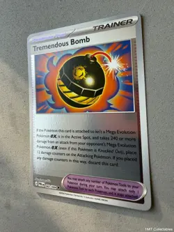 Pokemon TCG * Tremendous Bomb 082/084 Uncommon Reverse Holo * ME Pitch Black NM - Image 2
