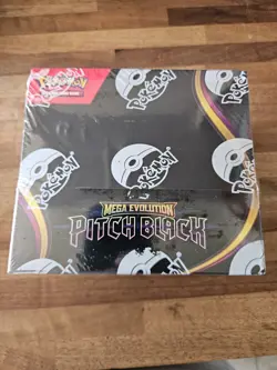Pokemon Mega Evolution Pitch Black Booster Box Factory Sealed - Image 1