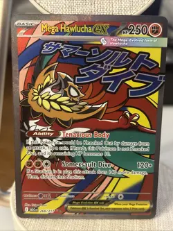 Pokemon TCG Mega Hawlucha Ex, Ascended Heroes 268/217, NM Fast Shipping - Image 1