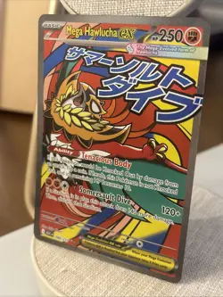 Pokemon TCG Mega Hawlucha Ex, Ascended Heroes 268/217, NM Fast Shipping - Image 2