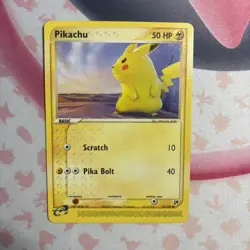 Pikachu 72/100 Common Non Holo Sandstorm Pokemon LP+ - Image 1
