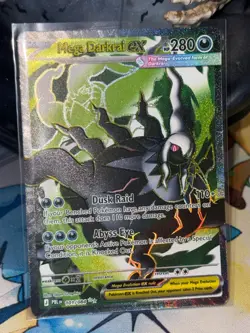 Mega Darkrai ex 101/084 - ME05 Pitch Black - Pokemon TCG - MINT (gradeable) - Image 1