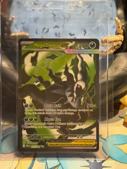 Mega Darkrai ex 101/084 - ME05 Pitch Black - Pokemon TCG - MINT (gradeable) - Image 2
