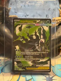Mega Darkrai ex 101/084 - ME05 Pitch Black - Pokemon TCG - MINT (gradeable) - Image 3