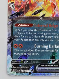 Charizard ex 054/091 Pokemon TCG Paldean Fates Double Rare Holo NM - Image 5