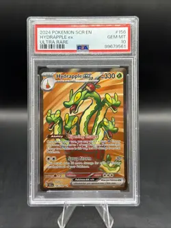 Pokemon TCG Hydrapple ex 156/142 Holo Ultra Rare 2024 PSA 10 - Image 1