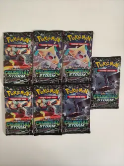 ✨Pokemon | Celestial Storm Booster Packs | x7 Sealed Lot | Sun & Moon | EN✨ - Image 1