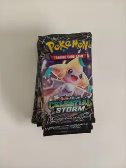 ✨Pokemon | Celestial Storm Booster Packs | x7 Sealed Lot | Sun & Moon | EN✨ - Image 2