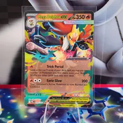 Mega Delphox ex 008/084 Pitch Black Double Rare Pokemon TCG - Image 1