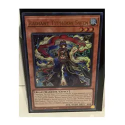Yu-Gi-Oh Radiant Typhoon Swen DOOD-EN014 1st Ed Beast-Warrior Wind Effect - Image 1