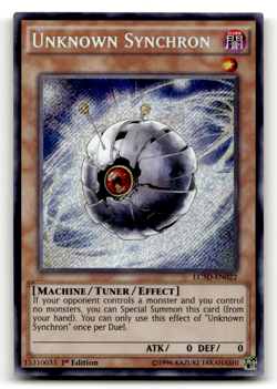 Unknown Synchron LC5D-EN022 1st Edition Secret Rare Legendary Collection 5D's LP - Image 1