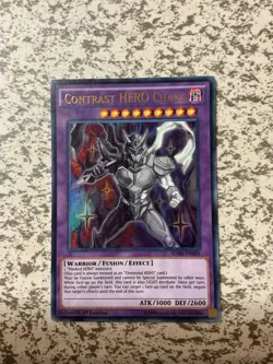 Yu-Gi-Oh! Contrast Hero Chaos SDHS-EN041 Ultra Rare 1st Edition Near Mint Rare - Image 1