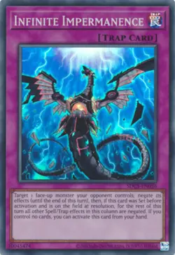 Infinite Impermanence - SDCS-EN036 - Super Rare - Unlimited Edition - Damaged - Image 1