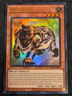 Yu-Gi-Oh! TCG Test Bear SUDA-EN018 Ultra Rare Supreme Darkness 1st Edition - Image 1