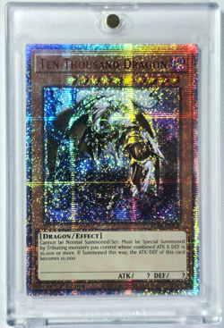 Konami Yu-Gi-Oh! TCG Ten Thousand Dragon 1st Ed Foil Effect English 2020 - Image 1