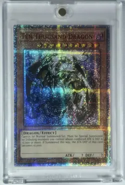 Konami Yu-Gi-Oh! TCG Ten Thousand Dragon 1st Ed Foil Effect English 2020 - Image 2