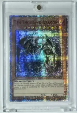 Konami Yu-Gi-Oh! TCG Ten Thousand Dragon 1st Ed Foil Effect English 2020 - Image 5