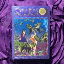 Nico Robin ONE PIECE Animal Theatre ACG Anime Goddess Waifu Holo Card Butterfly - Image 1