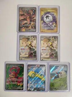 Pokemon Trading Card Game Journey Together Full ART Singles Lot - Image 1