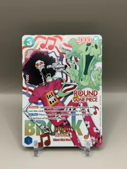 One Piece x Round 1 - Brook OP11-056 Promo - ENGLISH - NM - Image 1