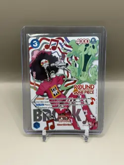 One Piece x Round 1 - Brook OP11-056 Promo - ENGLISH - NM - Image 3