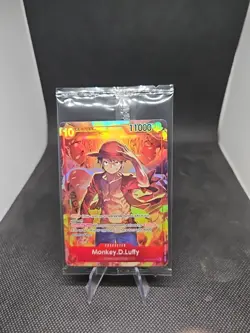 Sealed Promo One Piece CARD Treasure Booster Monkey.D.Luffy ST10-006 SR New - Image 3
