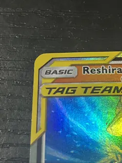 Pokemon TCG Reshiram Charizard Tag Team GX 20/214 Holo Ultra Card NM - Image 3