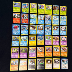 Pokemon TCG Black White B&W Plasma Blast 64 Card Lot Partial Set LP/MP - Image 1
