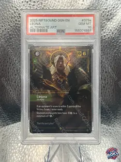 Leona - Zealot (Alternate Art) (079a/298) - Origins - Riftbound Card (PSA 10) - Image 1