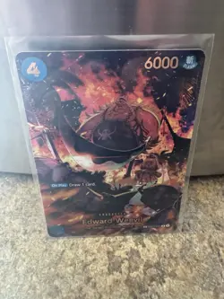 Edward Weevil SP EB01-023 THE AZURE SEA'S SEVEN ONE PIECE Card ENGLISH OP14 Card - Image 1