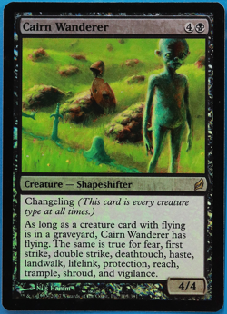 Cairn Wanderer FOIL Lorwyn NM Black Rare MAGIC MTG CARD (ID# 500120) ABUGames - Image 1