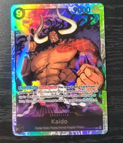 One Piece CCG Kaido Two Legends SR Foil Card OP08-079 NM - Image 1