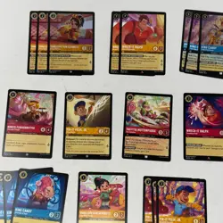 Disney Lorcana Wreck-It Ralph Card Lot 32 TCG Vanellope Felix Sugar Rush - Image 2