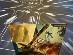 The-O GD03-002 LR+ Alt Art Steel Requiem Gundam TCG Card Game CCG English - Image 4