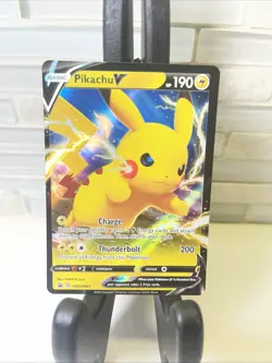 Pikachu V SWSH061 SWSH: Sword & Shield Promo Cards Holo - Image 1