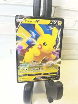 Pikachu V SWSH061 SWSH: Sword & Shield Promo Cards Holo - Image 2