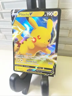 Pikachu V SWSH061 SWSH: Sword & Shield Promo Cards Holo - Image 3