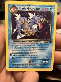 Pokemon Card - Dark Gyarados Team Rocket 8/82 Holo Rare - Image 1