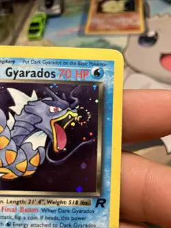 Pokemon Card - Dark Gyarados Team Rocket 8/82 Holo Rare - Image 2