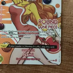 Nami ST29-008 English One Piece x Round 1 Promo Card - Image 4