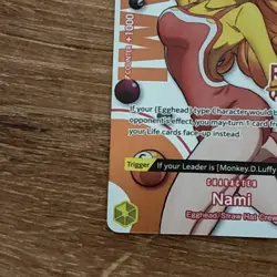 Nami ST29-008 English One Piece x Round 1 Promo Card - Image 5